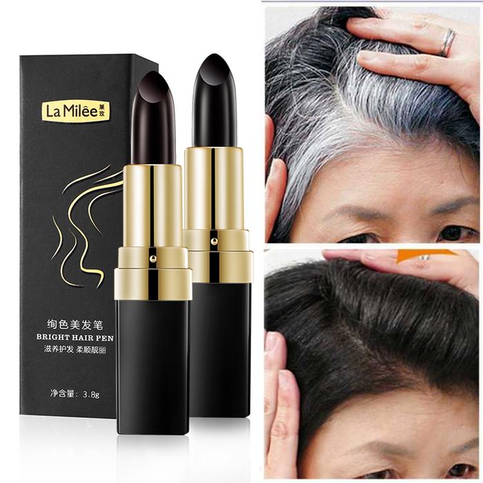 Lai Mei Barra de Tinte para Cabello de 3.8g para una Cobertura Rápida de Canas