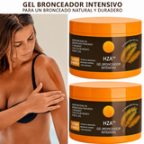 Gel Bronceador Intensivo Autobronceador para Rostro y Cuerpo