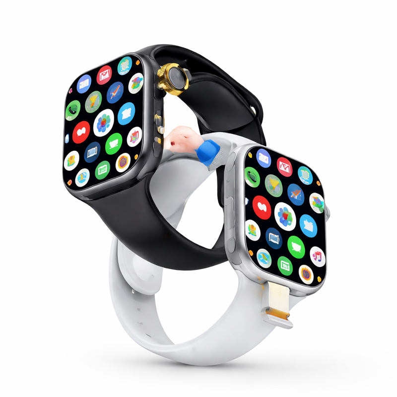 Smartwatch CD20 con ranura para tarjeta SIM y llamadas independientes.
